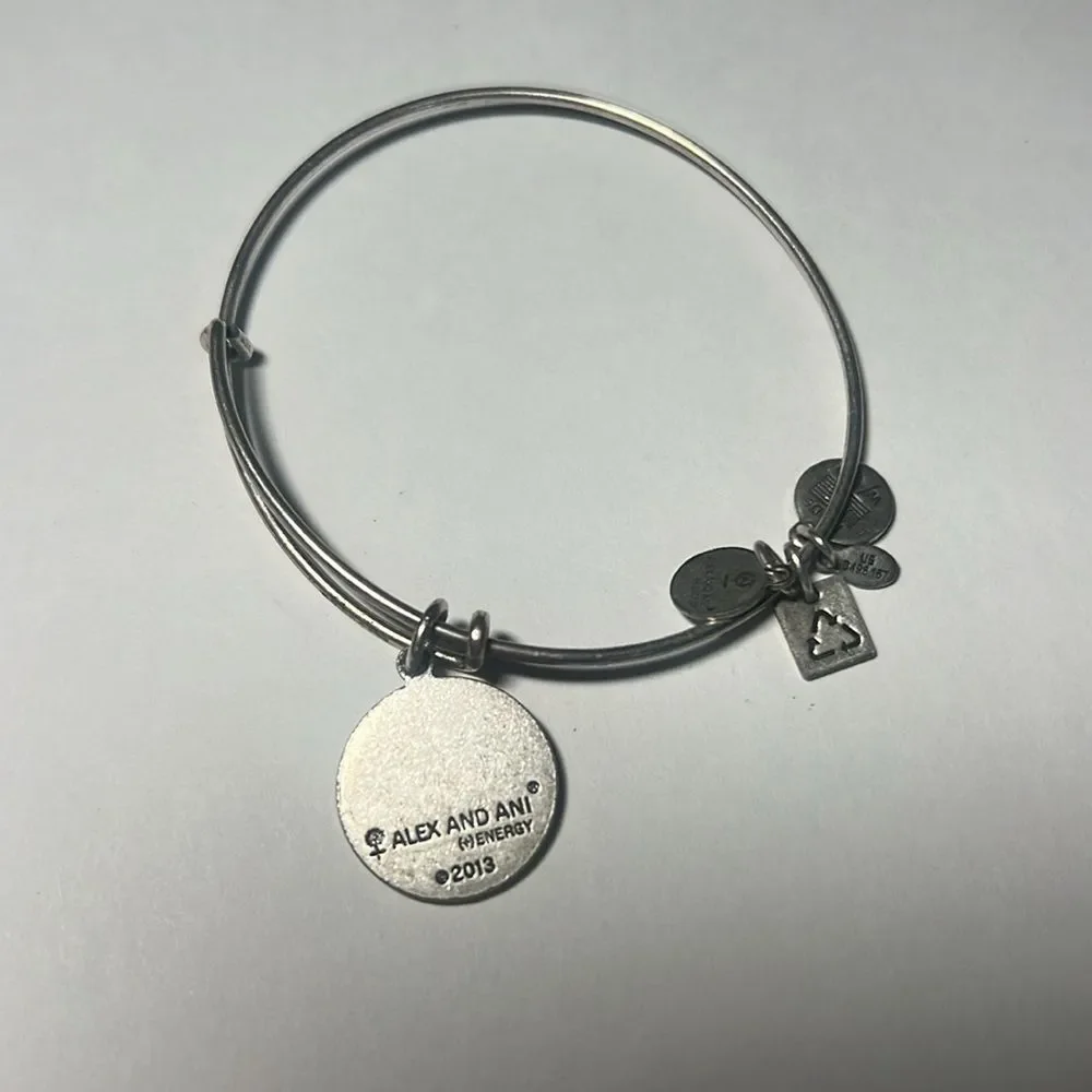 Alex and Ani Let Creativity Rule Silver Bangle Bracelet